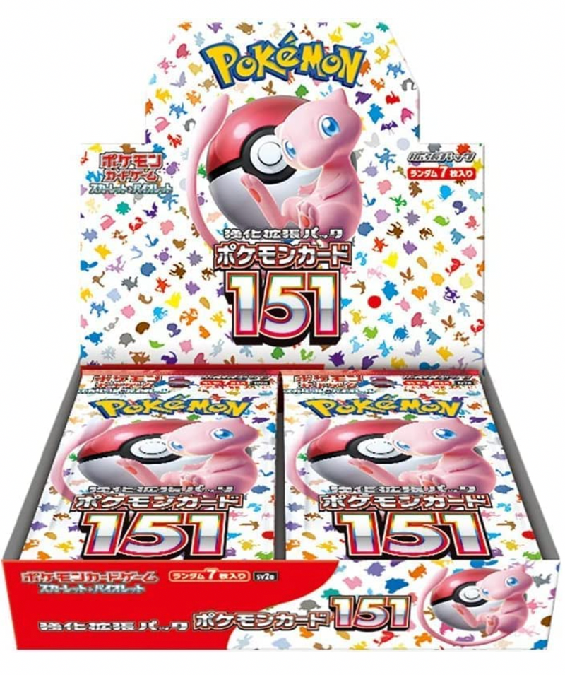 【Limited Sale】Pokemon Card Game Scarlet & Violet Enhanced Expansion Pack " Pokemon Card 151" Box - Pokemon Card Japanese