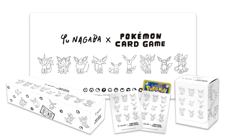 Yu NAGABA x Pokémon Card Game プロモ 4パック YU NAGABA x Pokemon Card Game Eevee's Special Box (*4 Promo