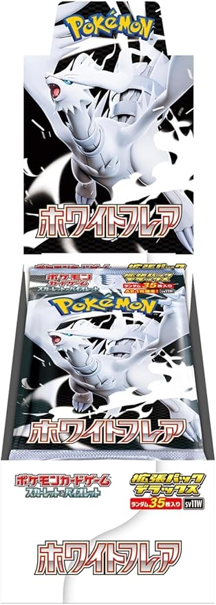 [Pre-Order/Ship on June 9]Pokémon Card Game Scarlet & Violet Expansion Pack Deluxe - White Flare Box