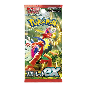 【Limited Sale】Scarlet ex Booster pack Unweighted -Pokémon Card Game Sc