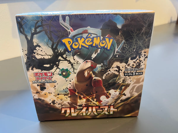 【Limited Sale】Pokémon Card Game Scarlet & Violet Expansion Pack - Clay Burst Box