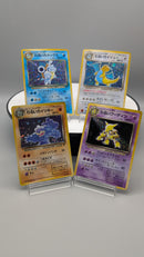 Old Back Rocket Pokemon Special Set 4 cards - Pokemon TCG Japanese