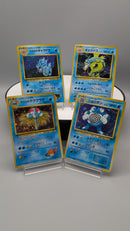 Old Back Water Pokemon Special Set 4 cards - Pokemon TCG Japanese