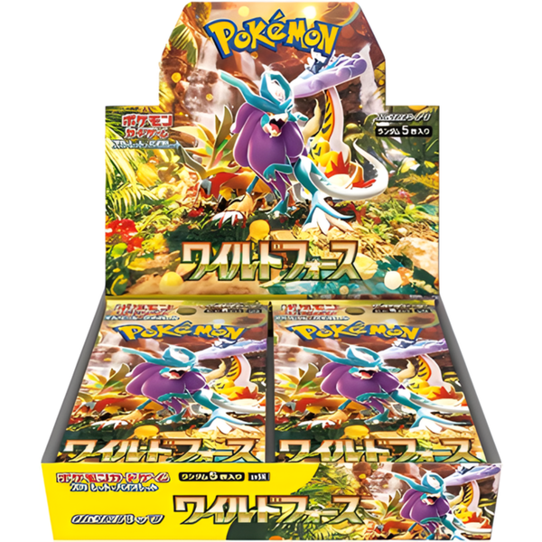 Pokmon Card Game Scarlet & Violet Expansion Pack - Wild Force Box Pokmon Card Game Scarlet & Violet Expansion Pack - Wild Force Box