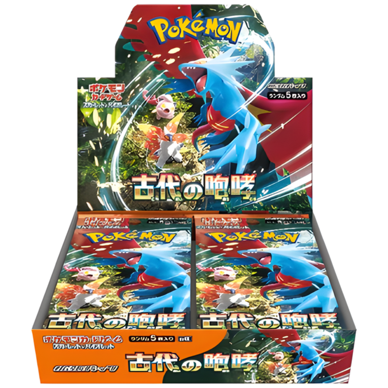 pokemon starter booster box Pokemon Japanese Booster Box Ancient Roar (sv4K)
