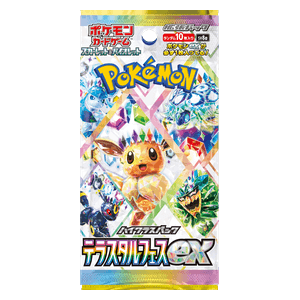 【Limited Sale】Terastal Festival Booster pack Unweighted -Pokémon Card Game Scarlet & Violet Expansion Pack