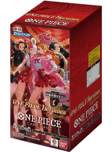 [Pre-Order] EB-03 Heroines Edition - One Piece Booster Box Japanese