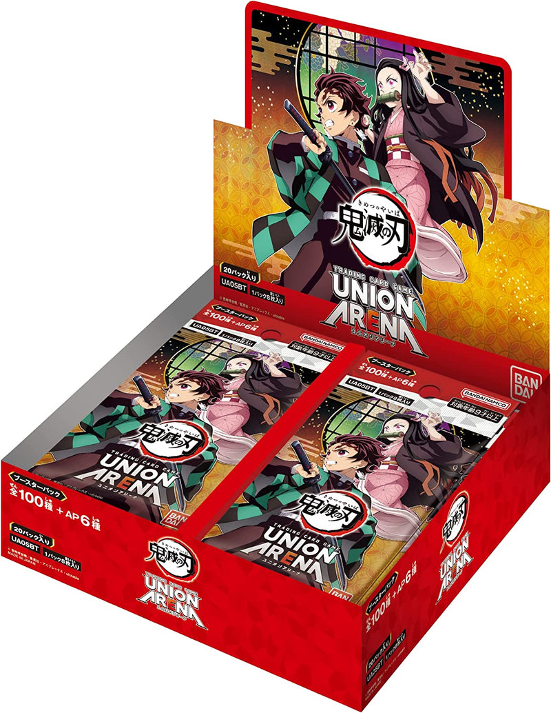 union arena demon slayer booster box Pack Kimetsu no Yaiba Start Deck Bandai Union Arena Demon Slayer