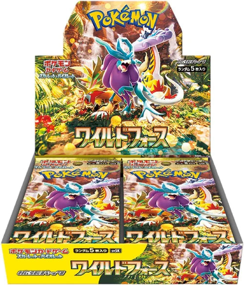 【Carton】Pokémon Card Game Scarlet & Violet Expansion Pack - Wild Force  (12 boxes)