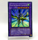 Yugioh LOB-125 1st Edition Reprint Gaia The Dragon Champion Secret Rare [1683]