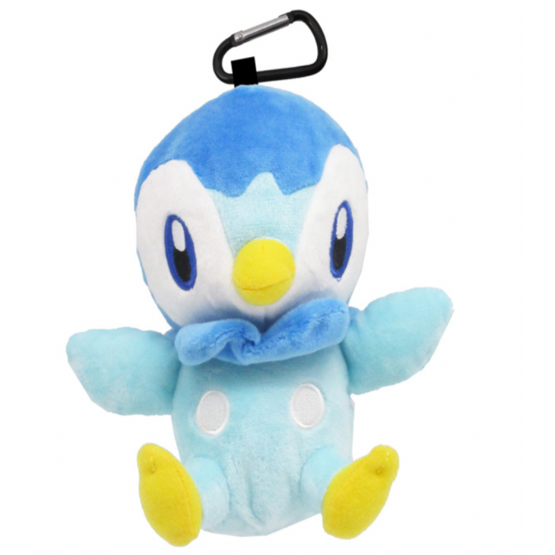 Pokemon Plush pouch with carabiner Piplup - Pokemon Japanese