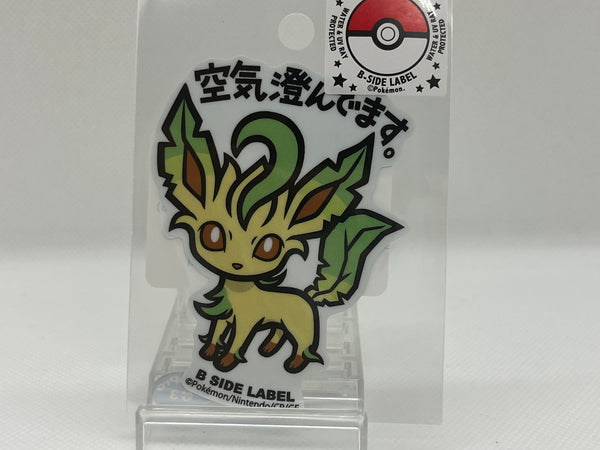 Leafeon Sticker - B SIDE LABEL Pokemon Center Original　　　　　　　　　