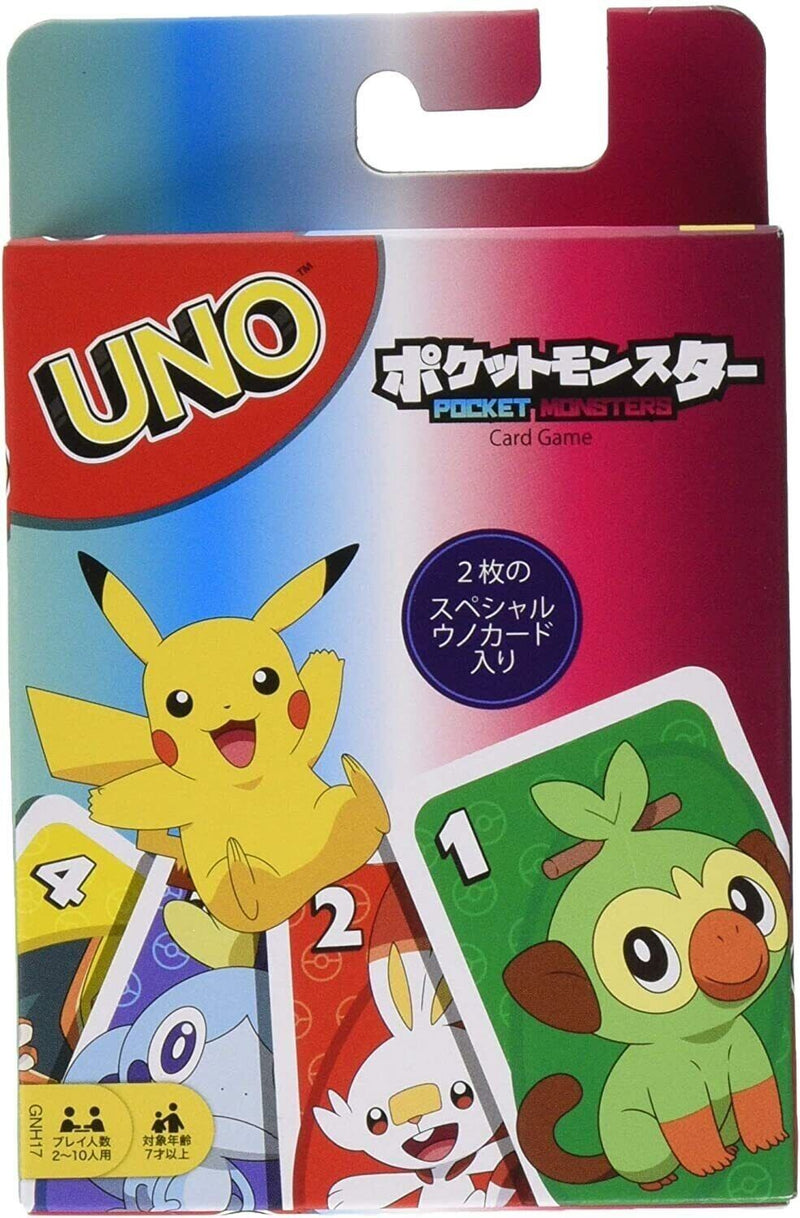 UNO GNH17 Pokemon Special Rule Card with Snorlax & Geckoga